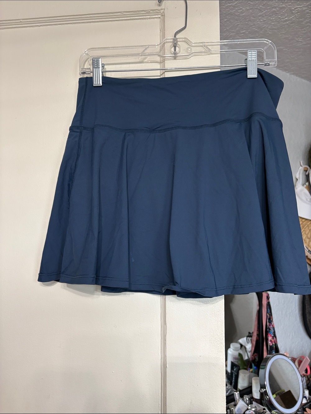 Women's Athletic Skater Skirt in Navy